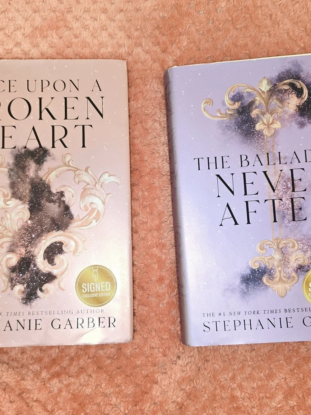 Signed Book Set By Stephanie Garber Once Upon A Broken Heart Series